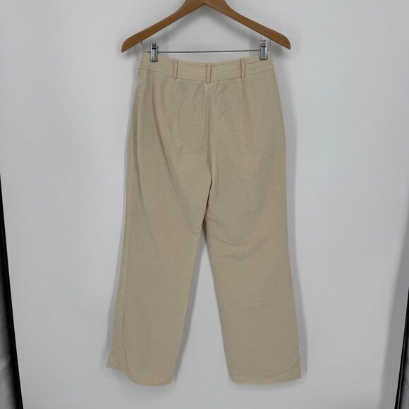 Joneswear Womens Wide Leg Pants Size 4 Silk Linen Vintage Y2K Career Work - Picture 6 of 7
